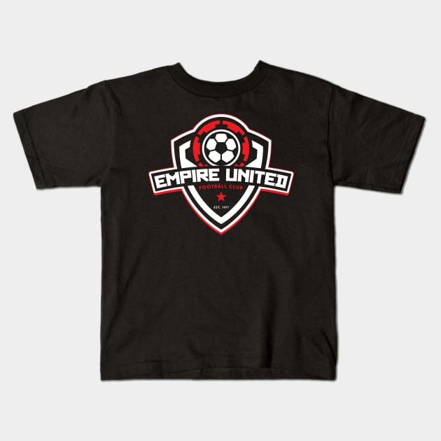 Empire United Football Club Kids T-Shirt by ACraigL